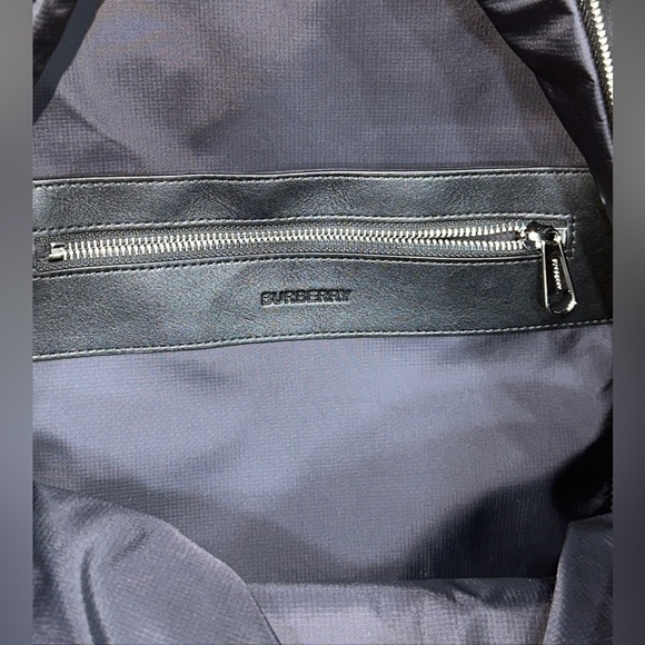 EUC HOST PICK BURBERRY BLACK  NYLON BACKPACK BAG MEDIUM. - Picture 2 of 16